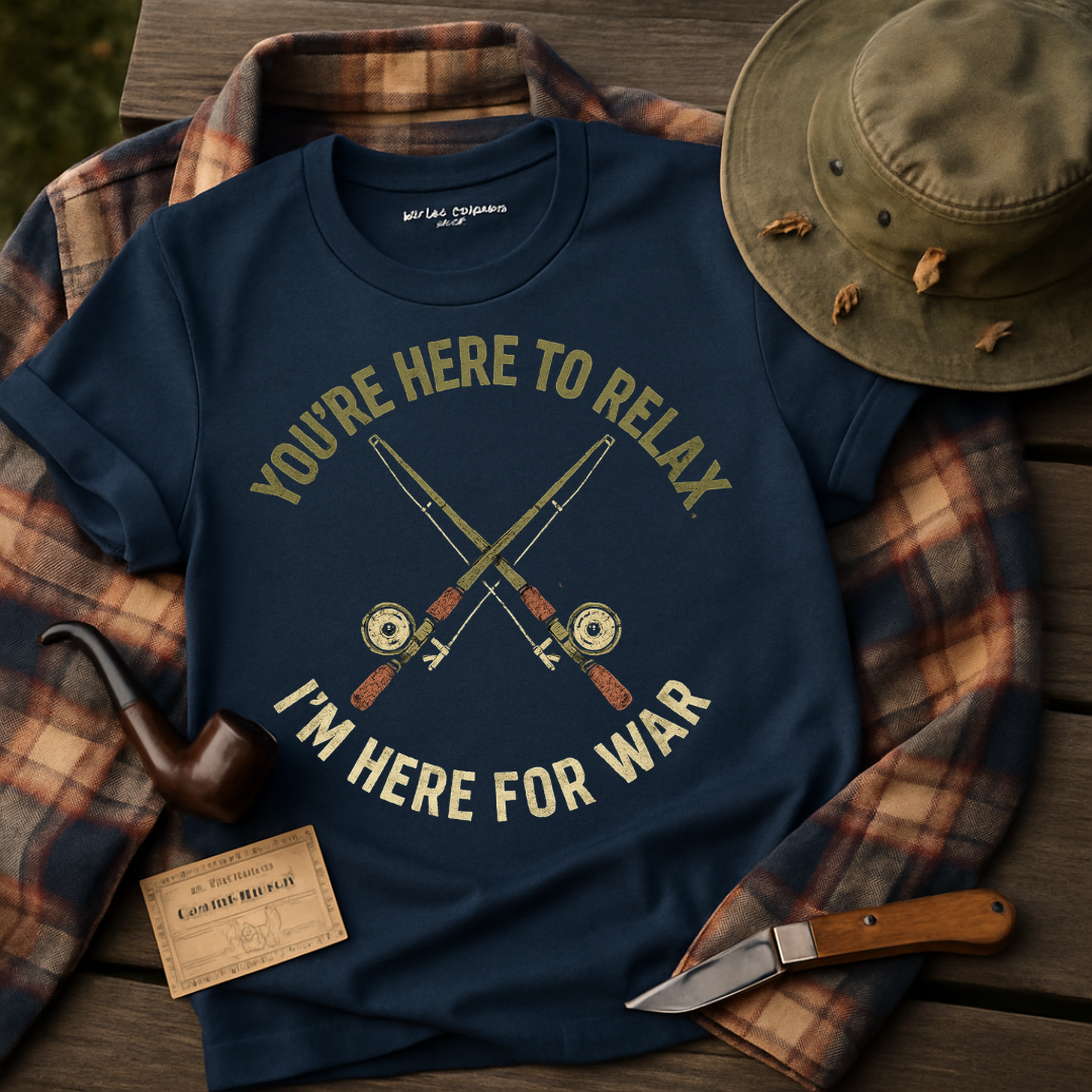 You're Here To Relax I'm Here For War T-shirt product