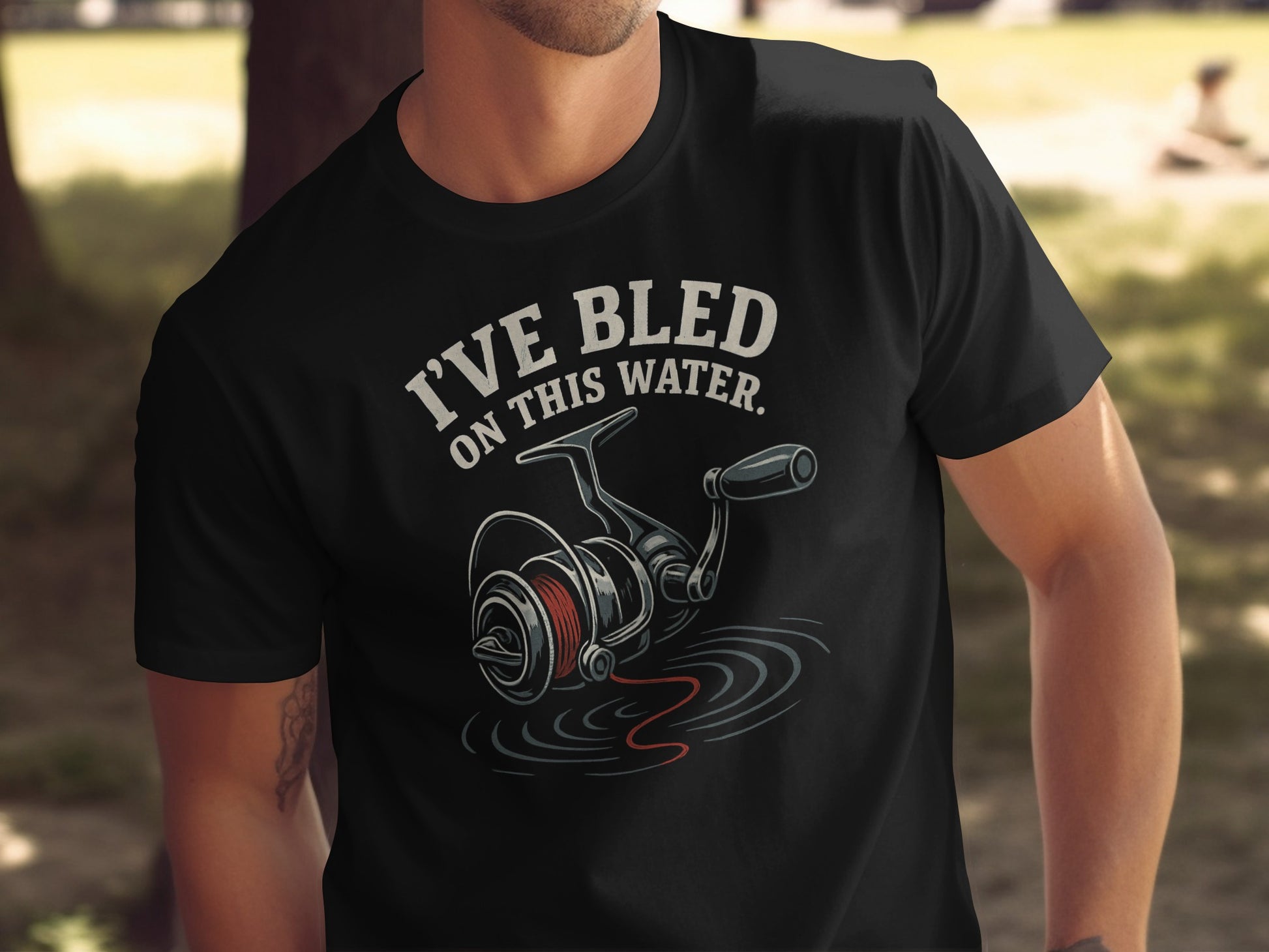 I've Bled on This Water Fishing Shirt product type