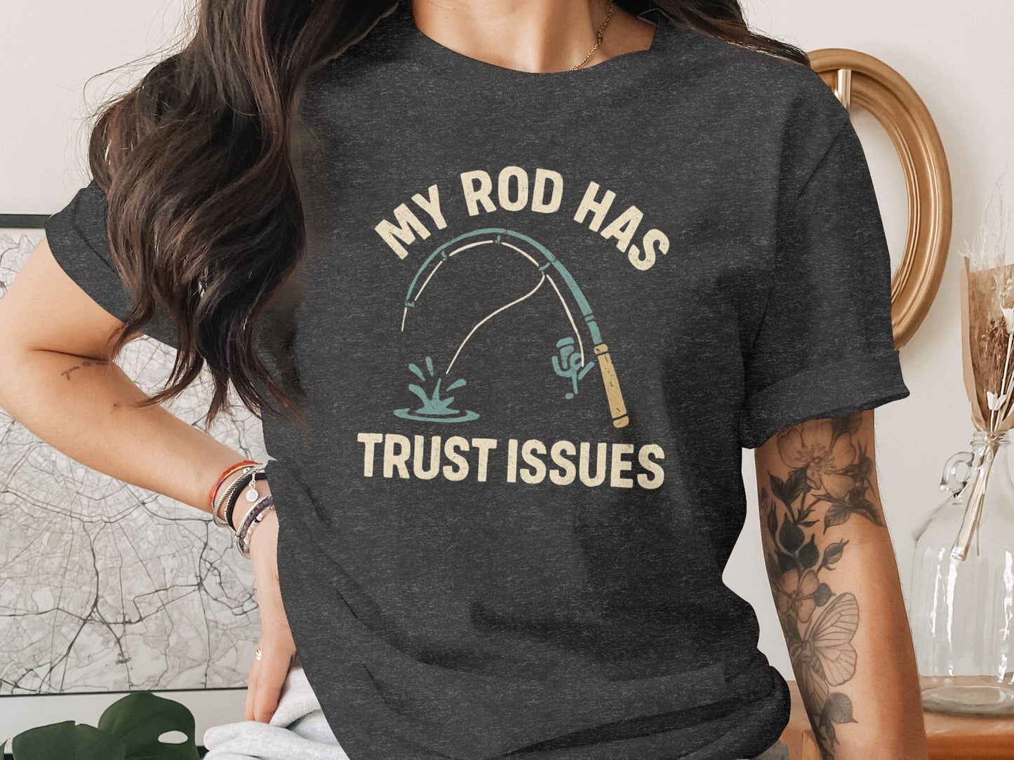 My Rod Has Trust Issues Graphic T-Shirt product type