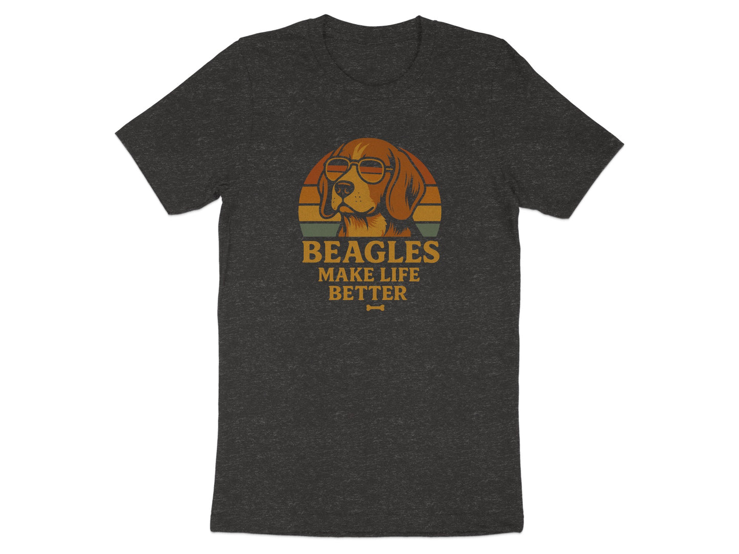 Beagles Make Life Better Graphic Tee