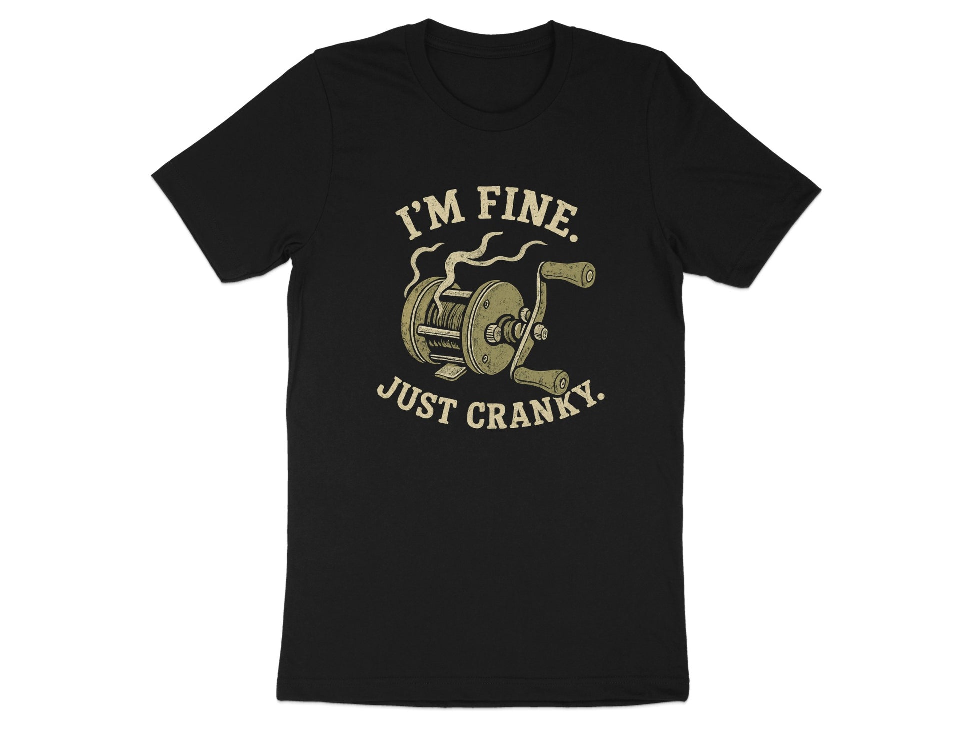 I'm Fine Just Cranky Graphic T-shirt product type
