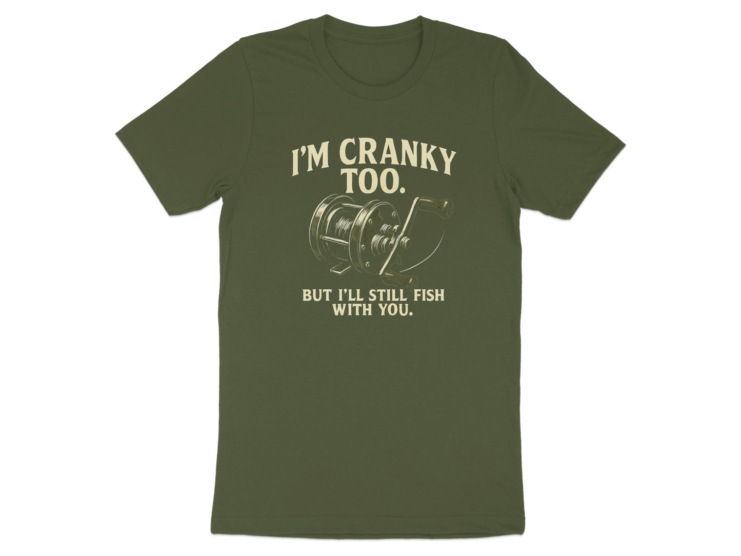I'm Cranky Too Fish With You Graphic T-Shirt product