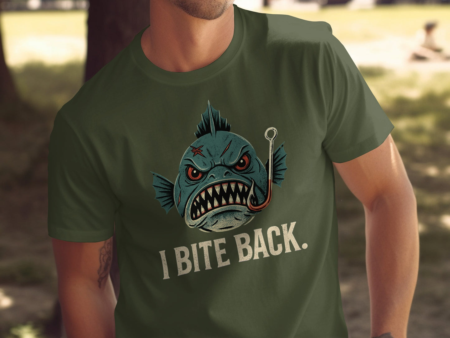 I Bite Back Graphic Printed T-shirt product type
