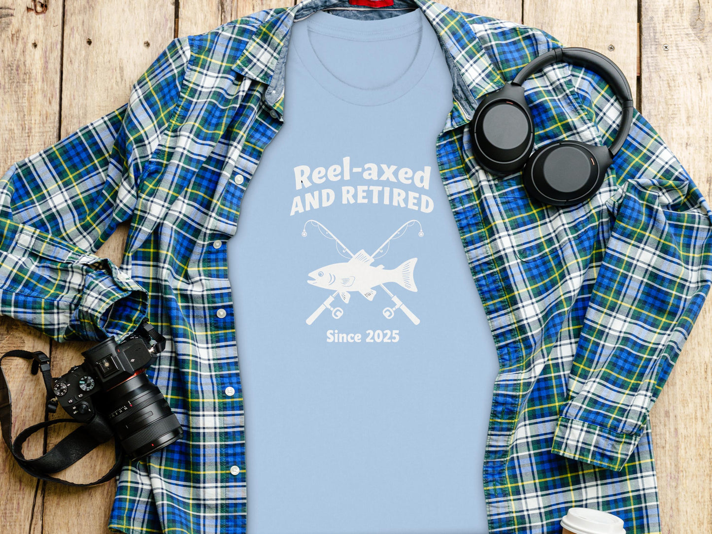 Reel-axed and Retired Since 2025 tshirt product