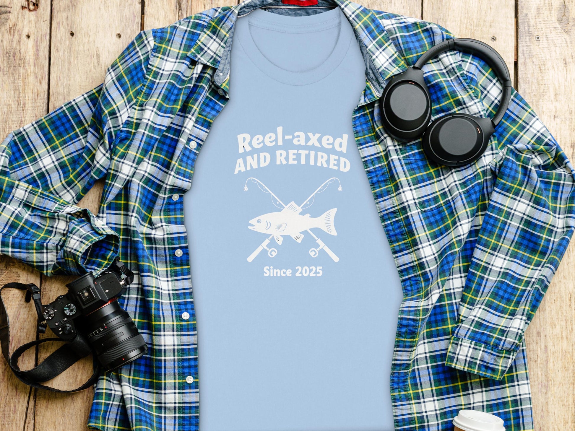 Reel-axed and Retired Since 2025 tshirt product