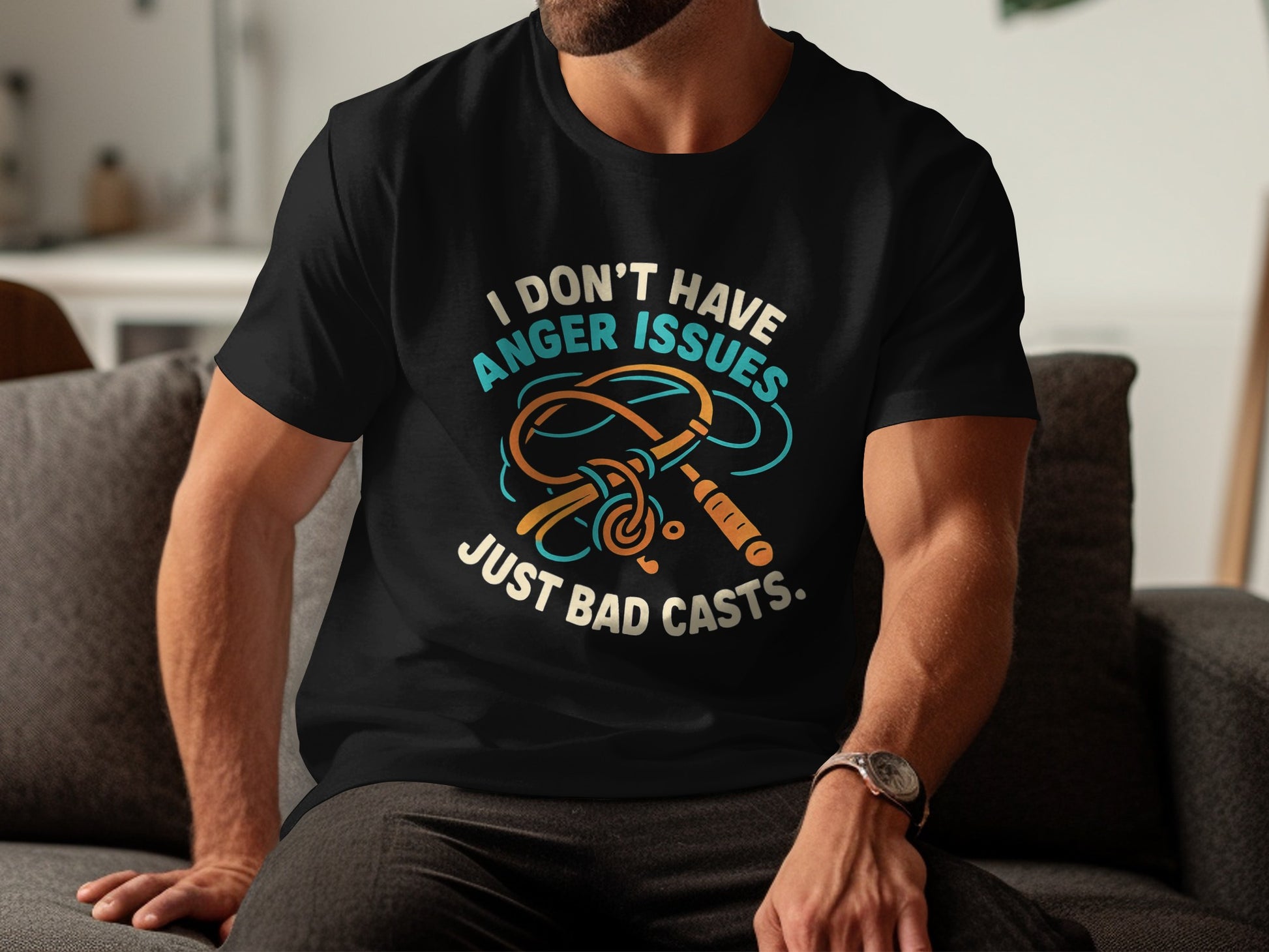 I Don't Have Anger Issues Just Bad Casts T-shirt product