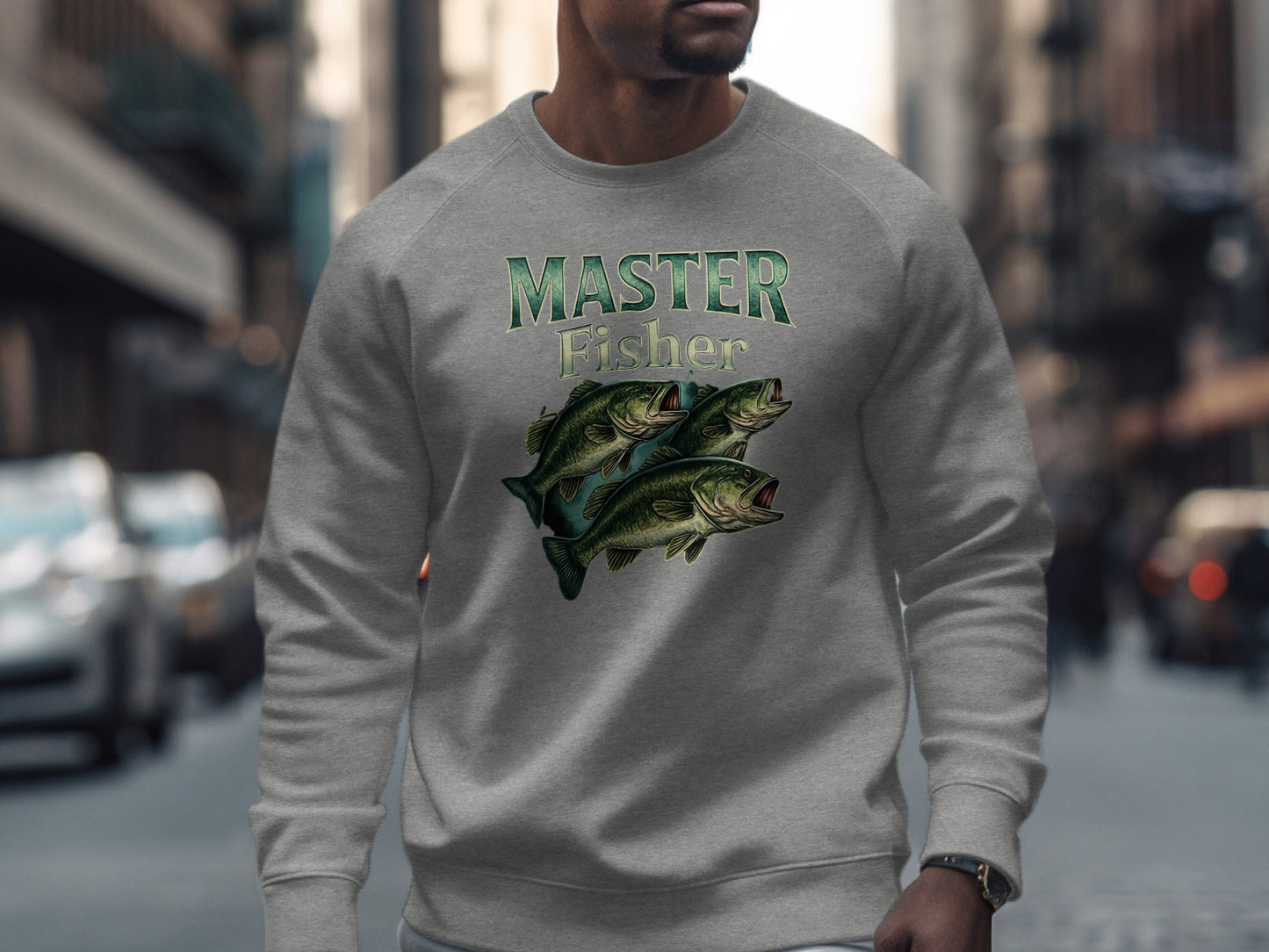 Master Fisher Graphic Crewneck Sweatshirt product