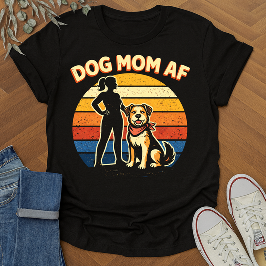 proud dog mom t-shirt