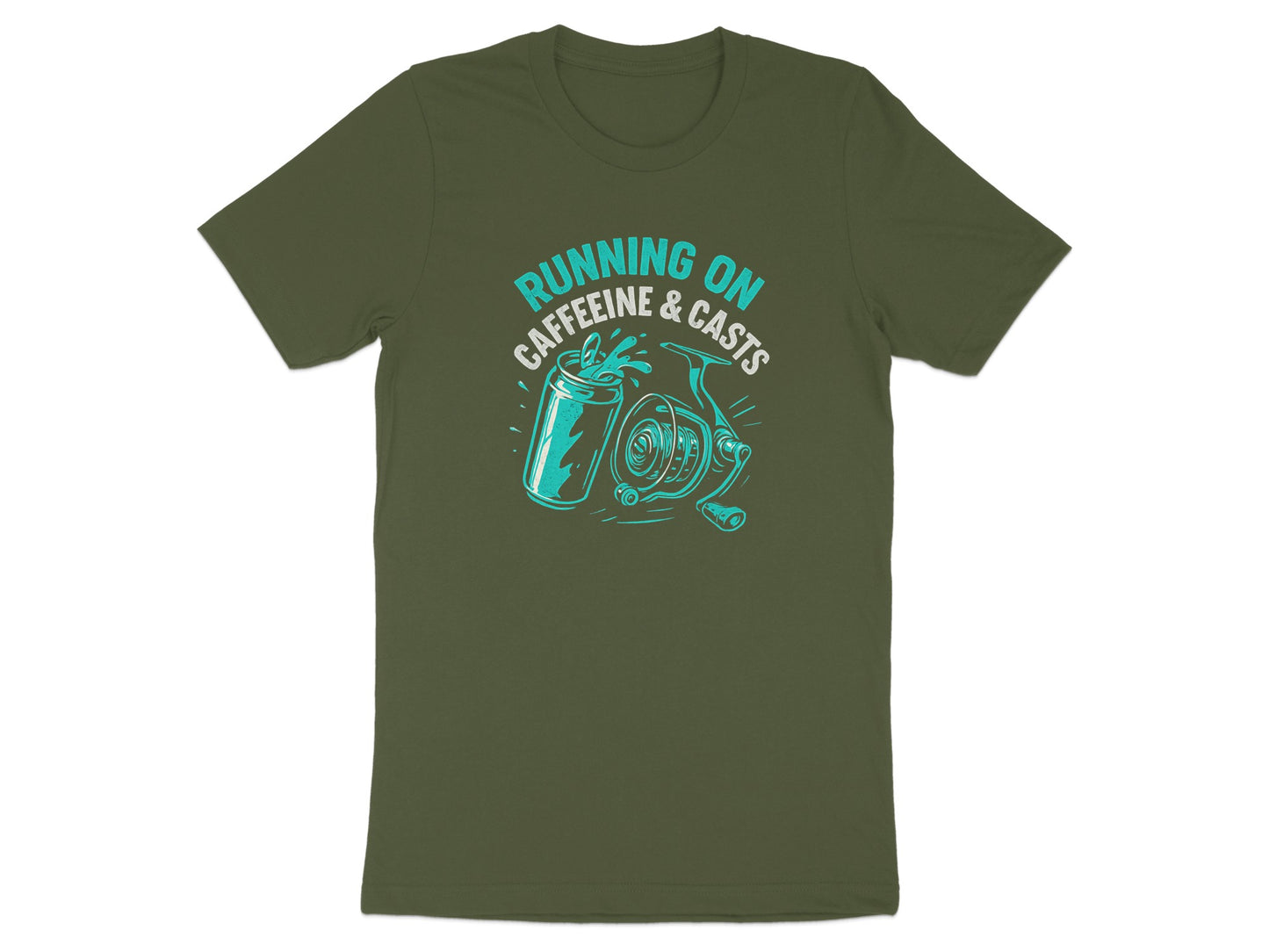 Running On Caffeine & Casts Graphic T-Shirt product type