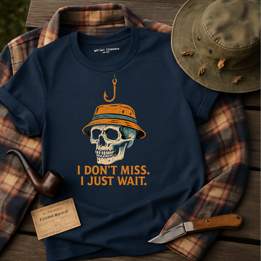 Skull with Fisherman's Hat Nautical Vibes T-Shirt product