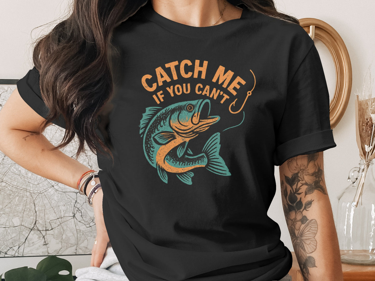 Catch Me If You Can't Fishing T-Shirt product