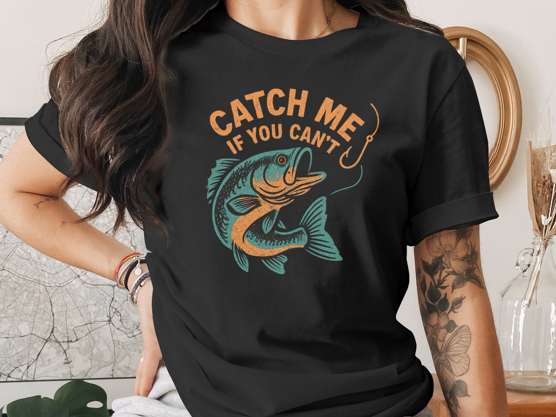 Catch Me If You Can't Fishing T-Shirt product