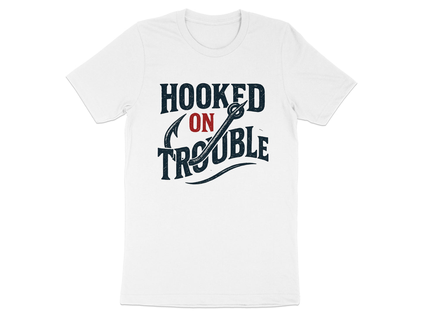 Hooked on Trouble Graphic T-shirt product type