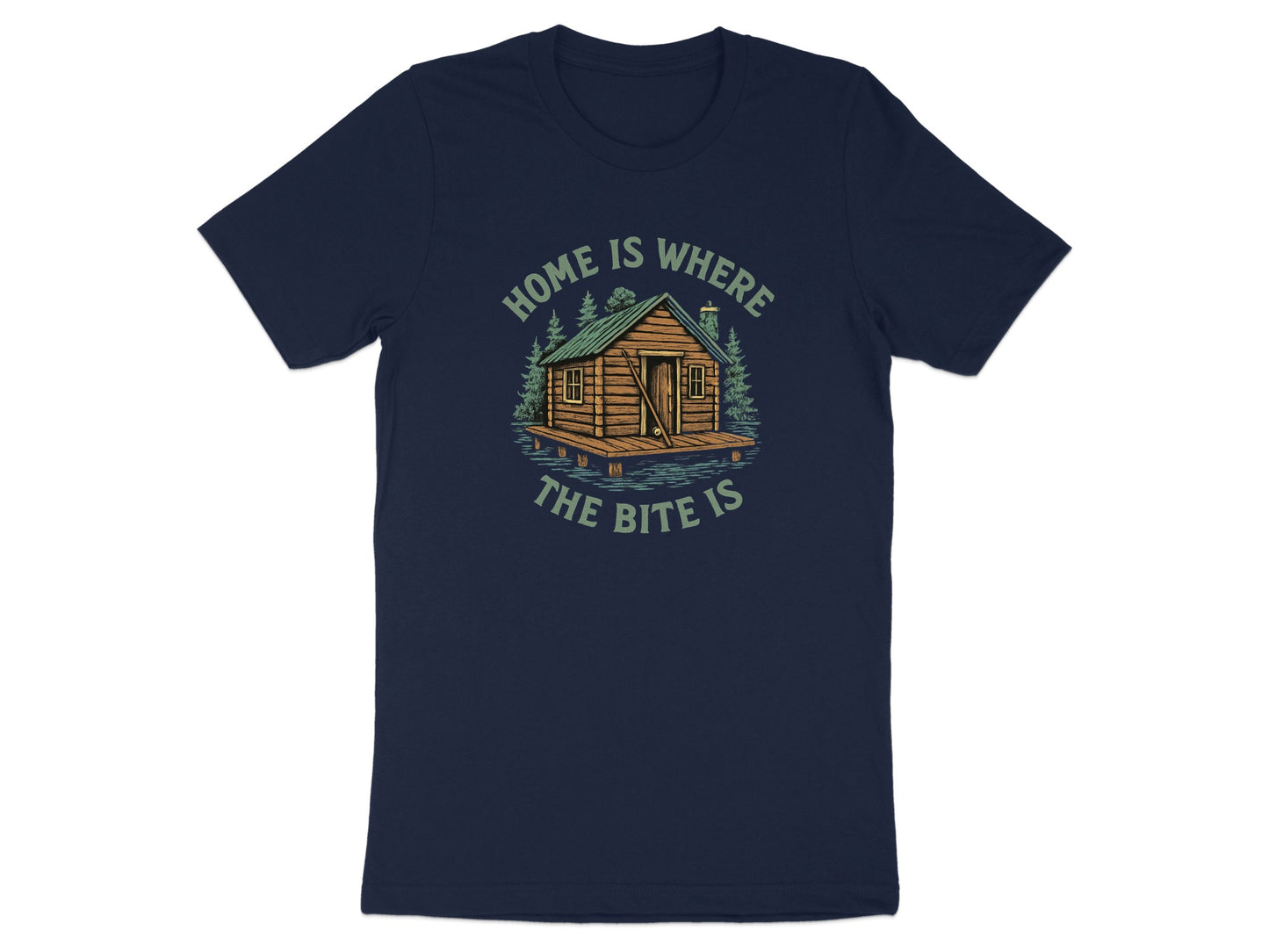 Home Is Where the Bite Is Cabin T-Shirt product type