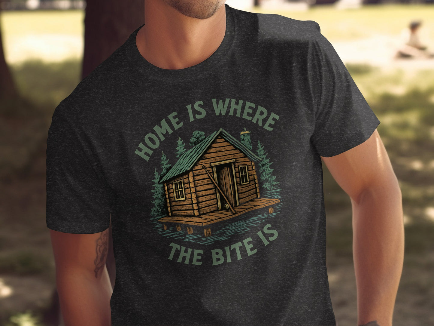 Home is where the bite is T-shirt product type
