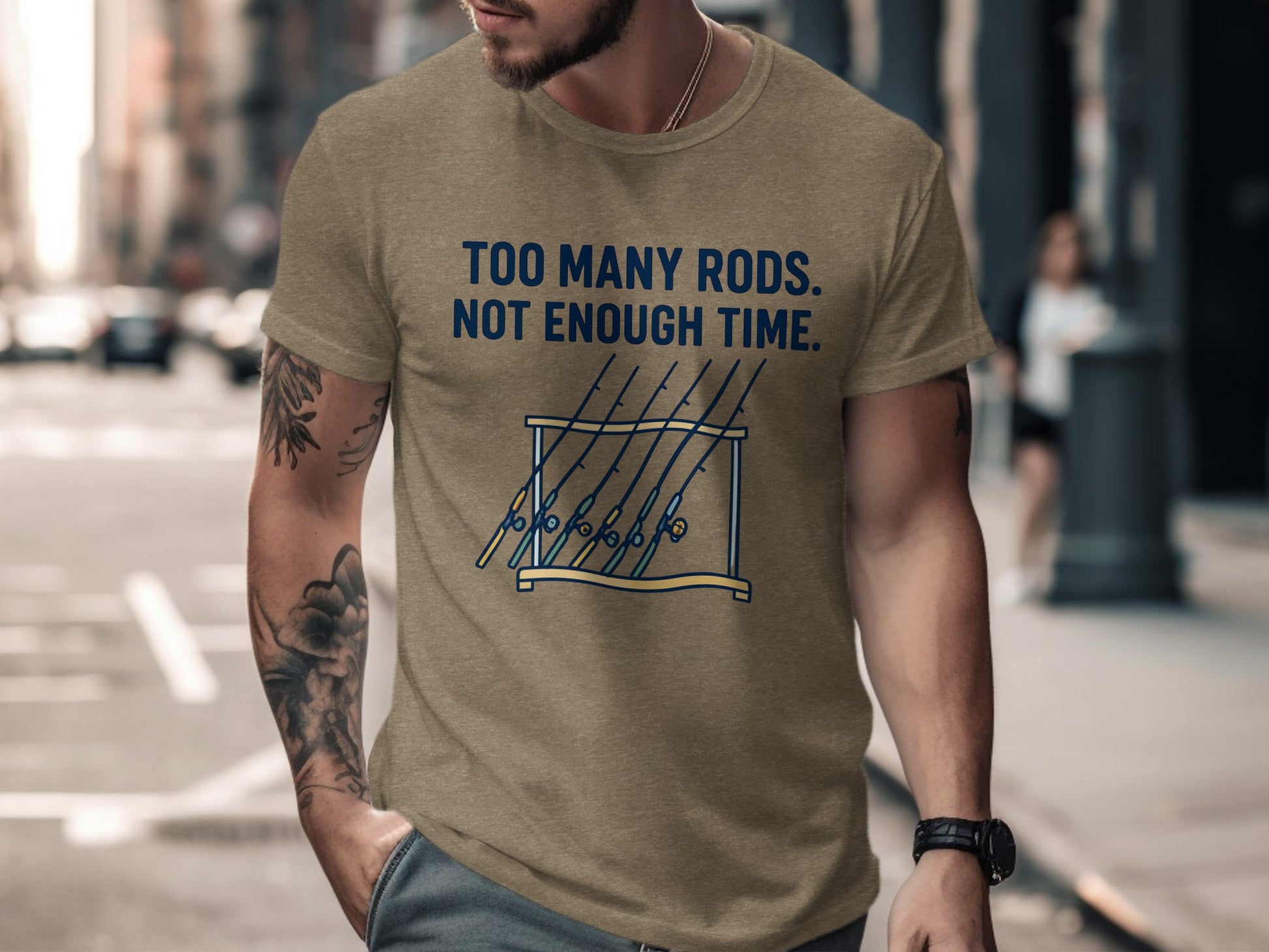 Too Many Rods Not Enough Time T-shirt product type