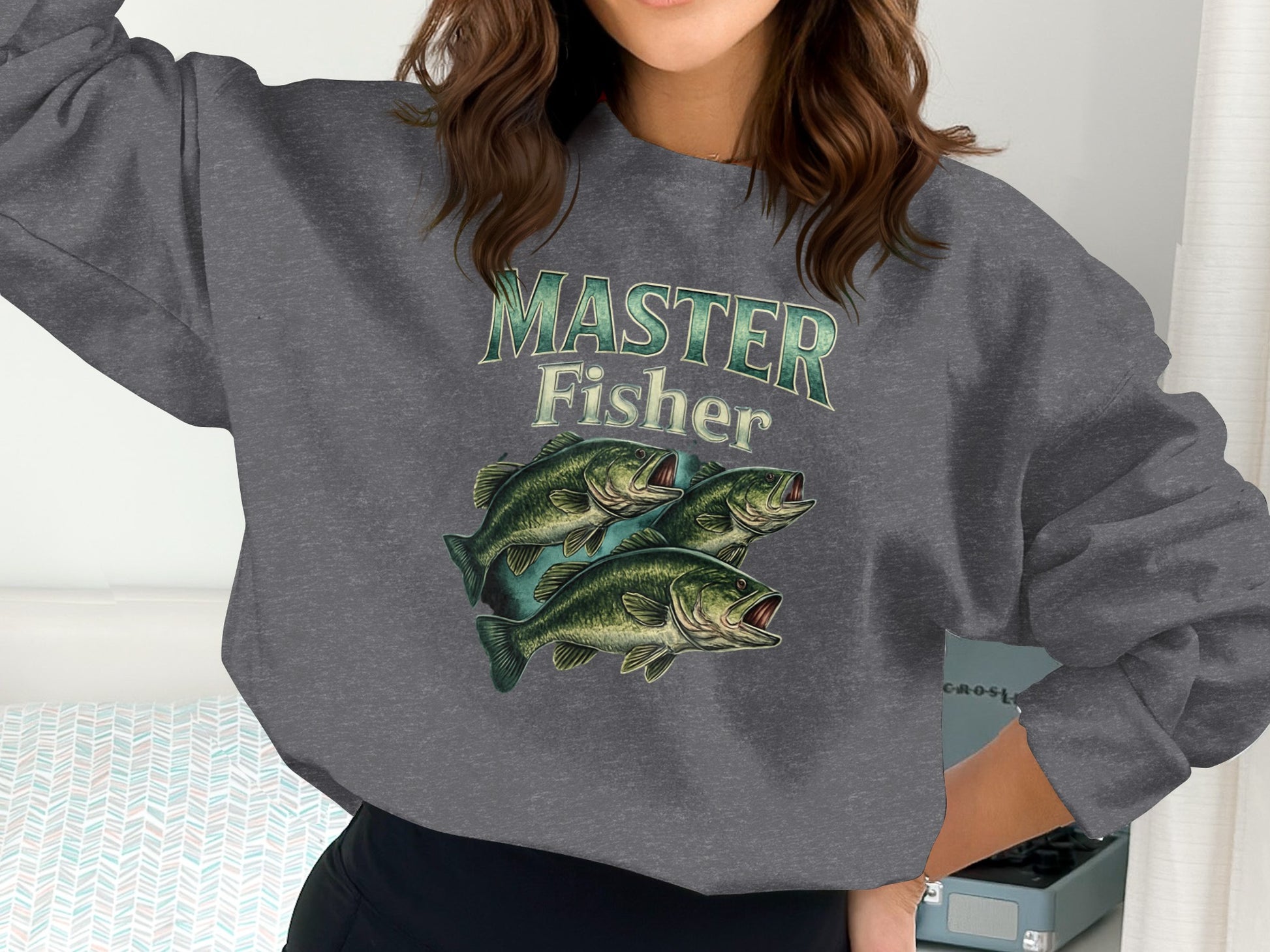 Master Fisher Graphic Long Sleeve Sweatshirt product