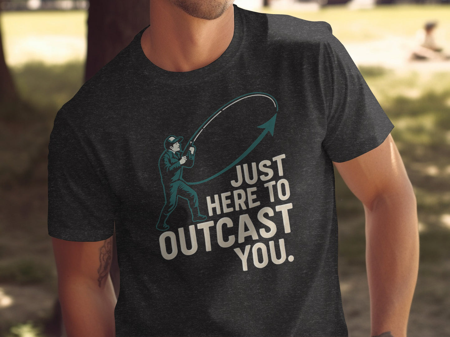 Just Here to Outcast You Funny Graphic Tee product
