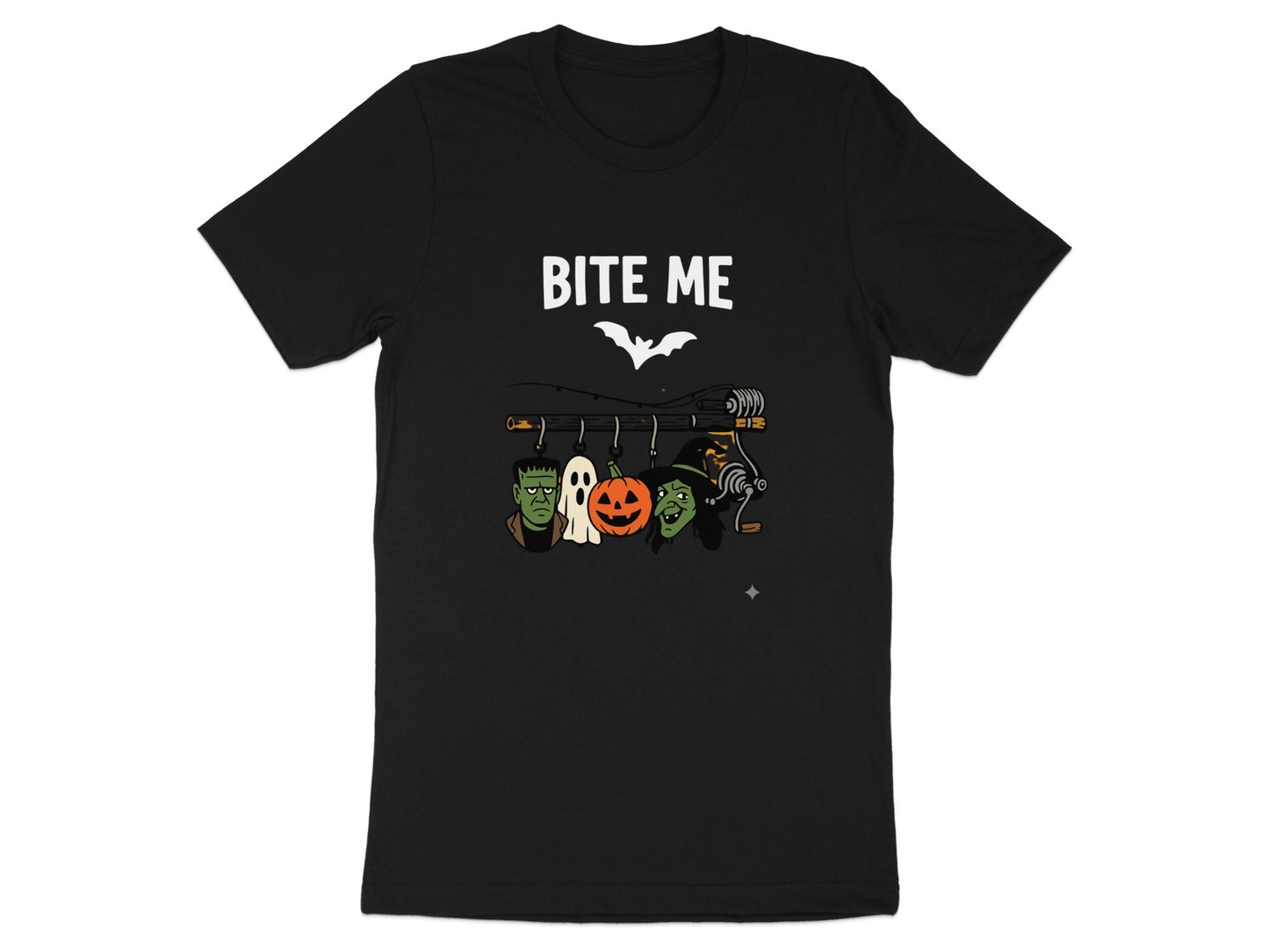 Bite Me Halloween Themed Graphic T-shirt product