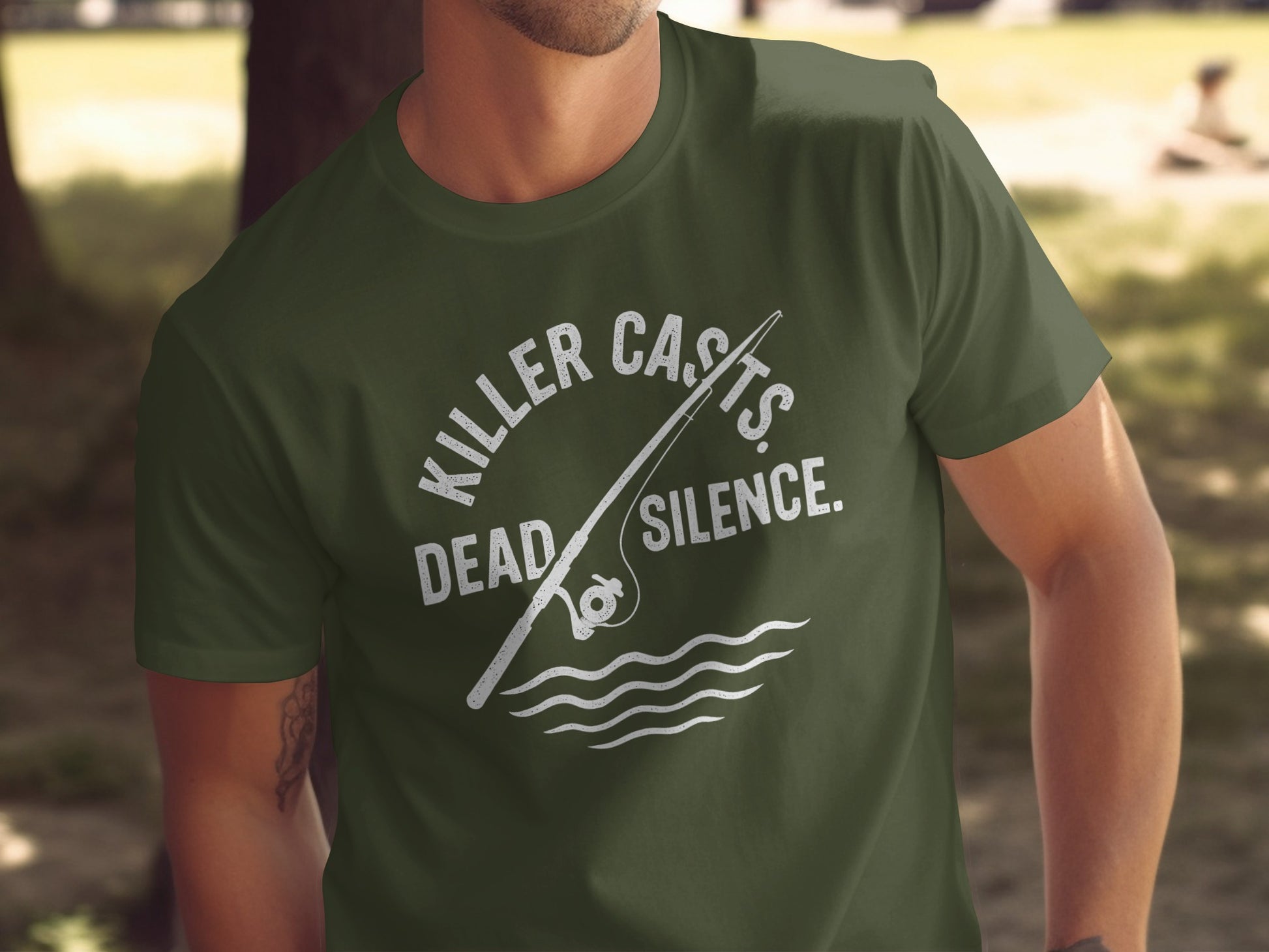 Killer Casts Dead Silence Graphic T-Shirt product type