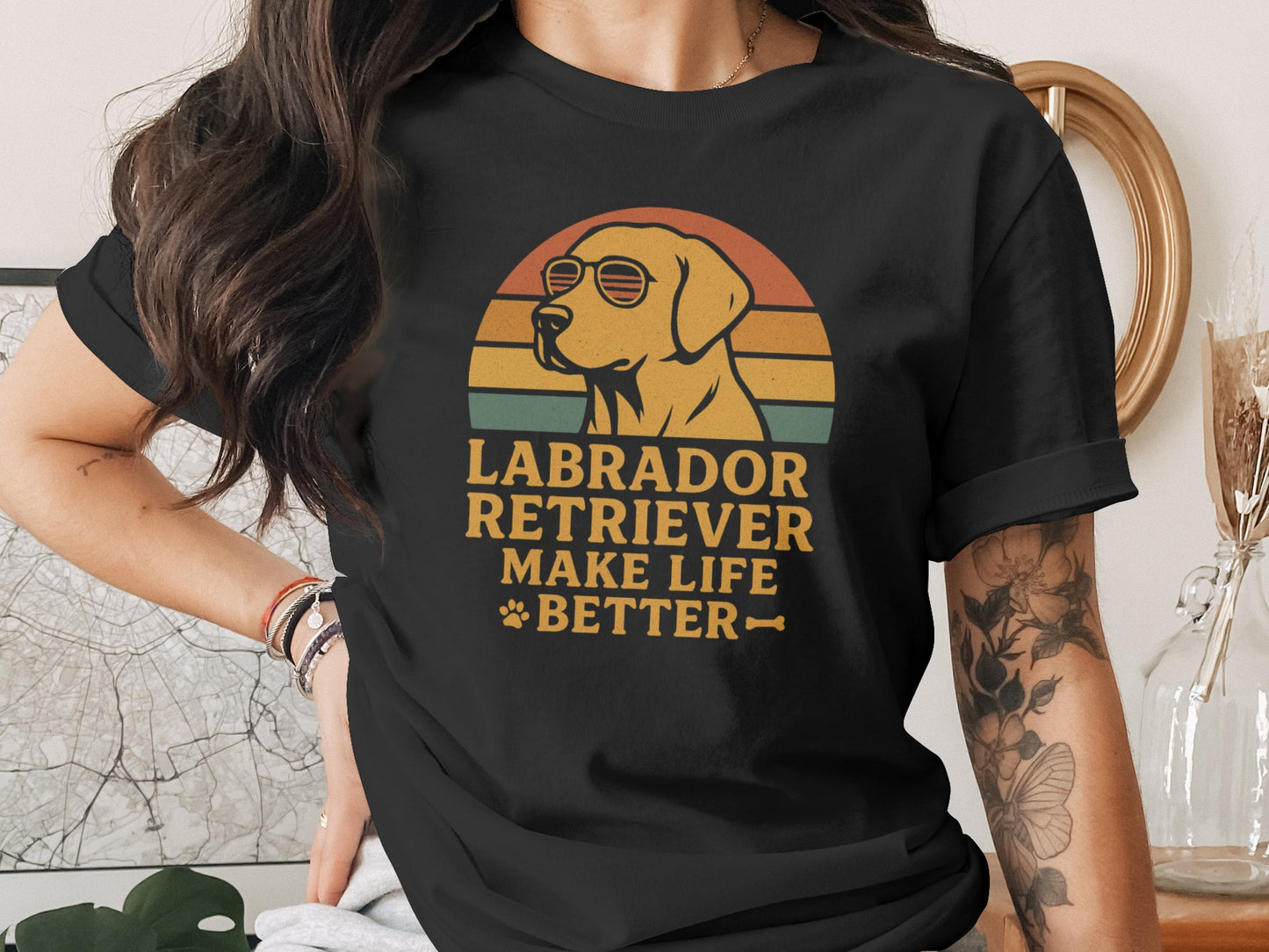 Labrador Retriever Make Life Better T-shirt