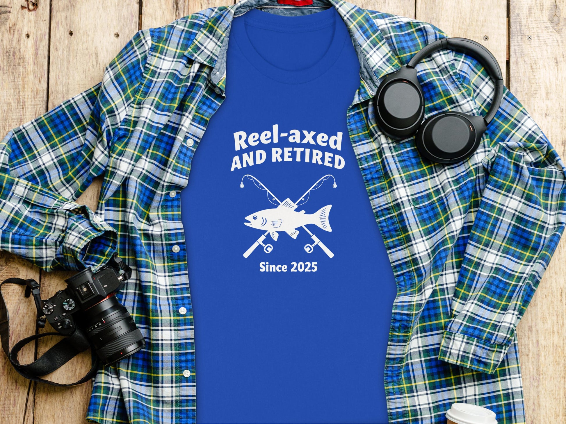 Reel-axed and Retired Since 2025 T-shirt product