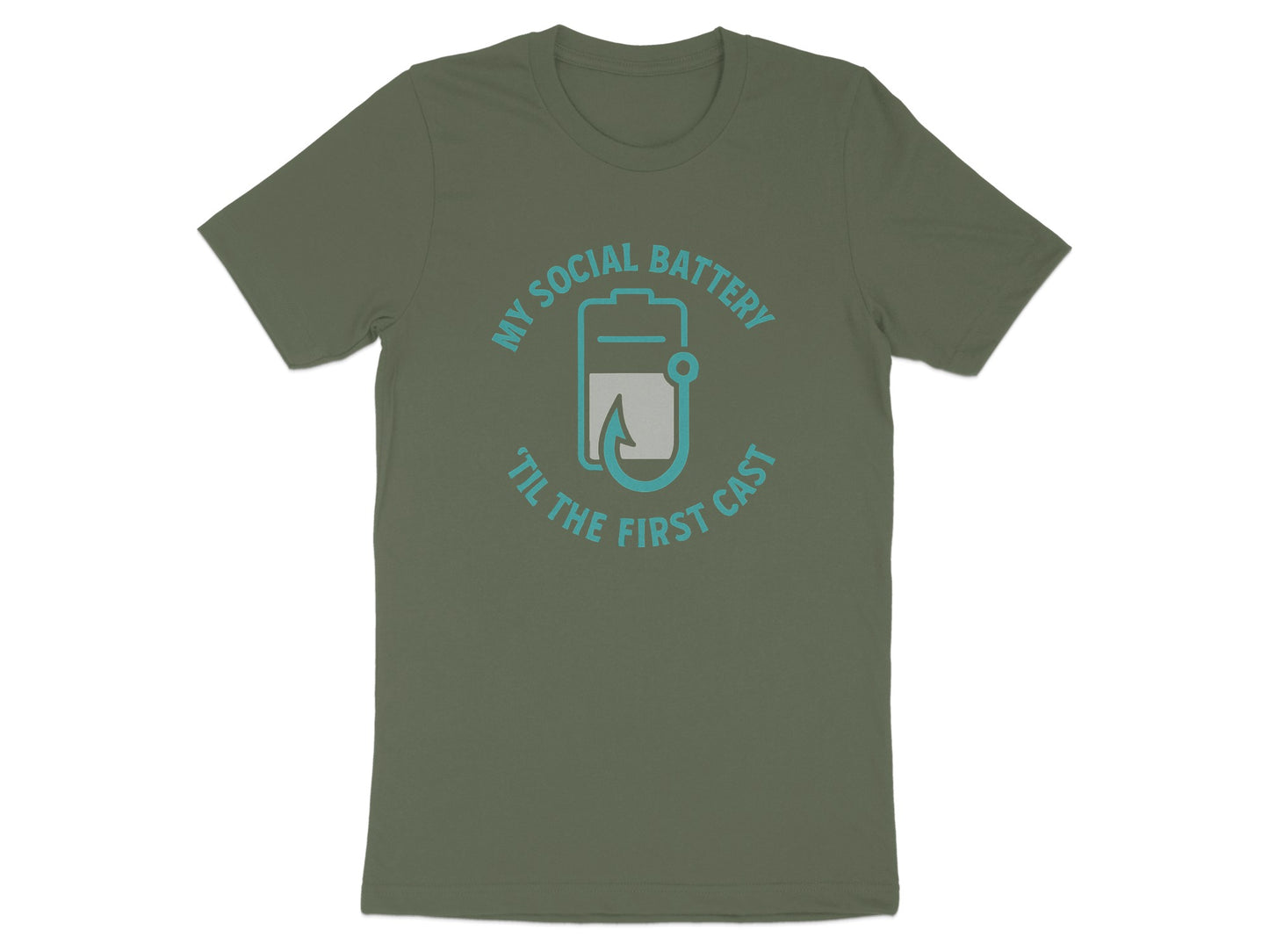 My Social Battery Till The First Cast T-shirt product