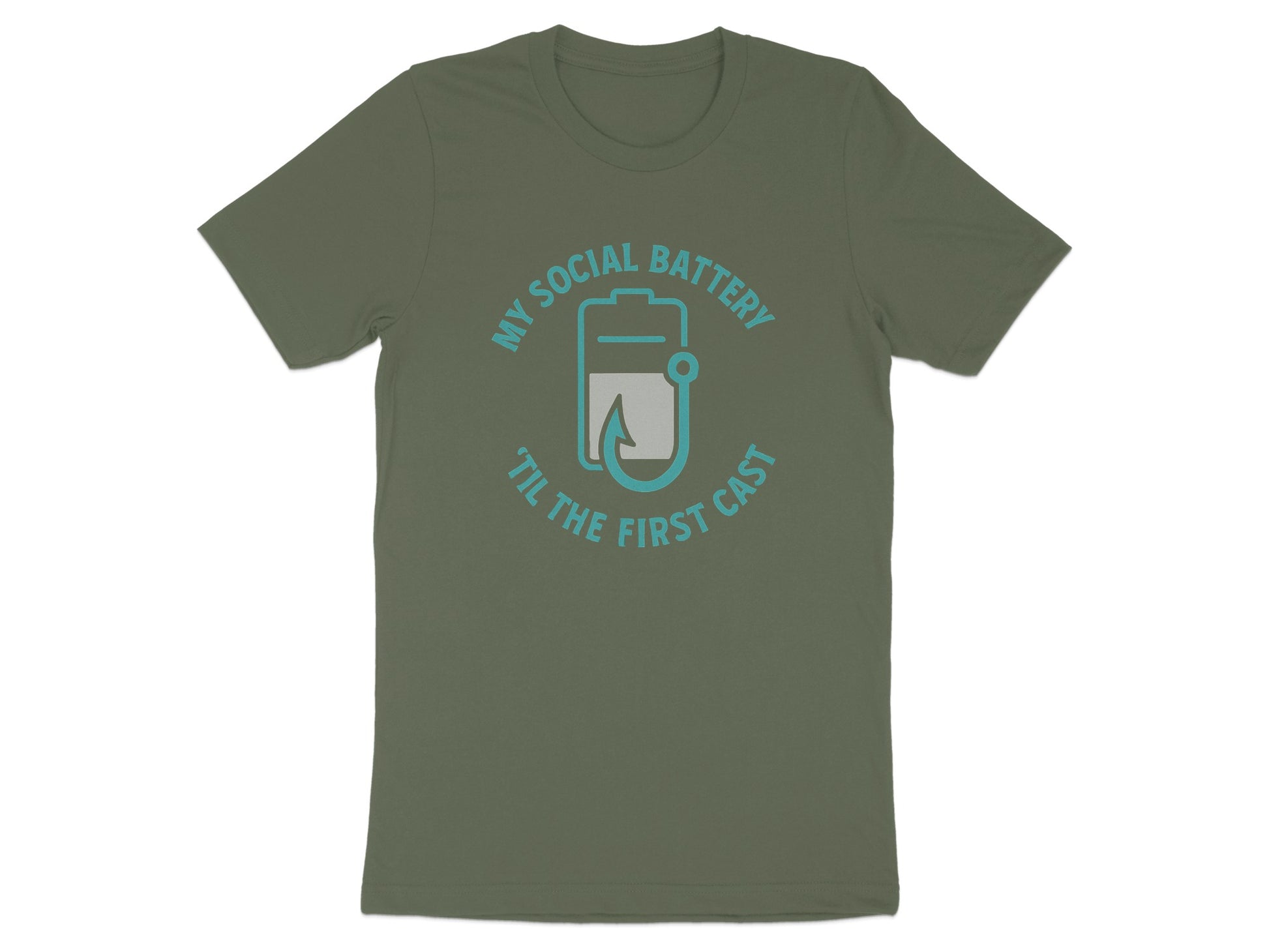 My Social Battery Till The First Cast T-shirt product