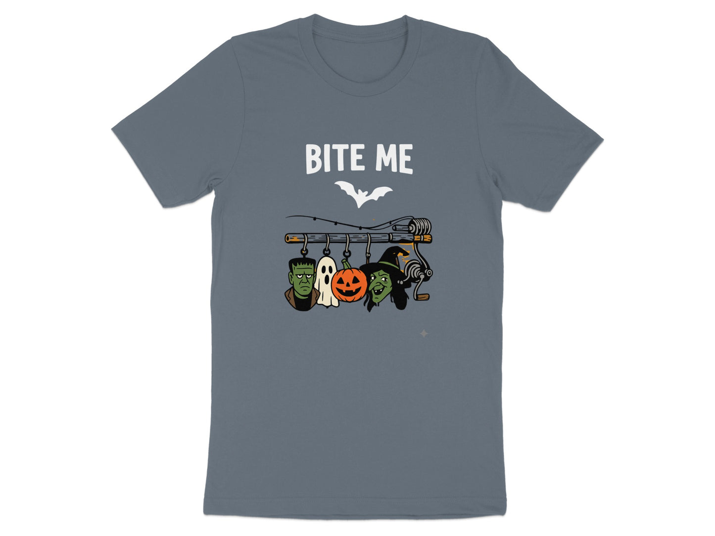 Bite Me Halloween Fun Hanging Characters T-Shirt product