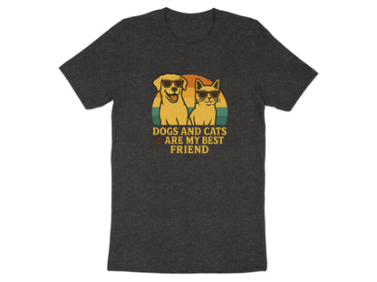 Dogs And Cats Are My Best Friend Graphic Tee