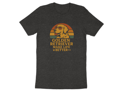 Golden Retriever Make Life Better T-shirt