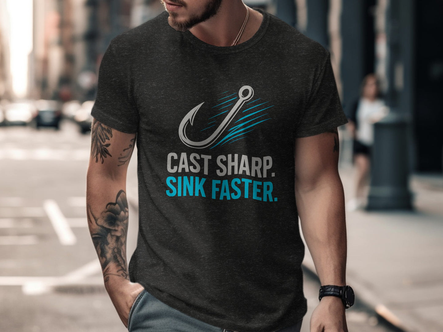 Cast Sharp Sink Faster Graphic T-shirt product