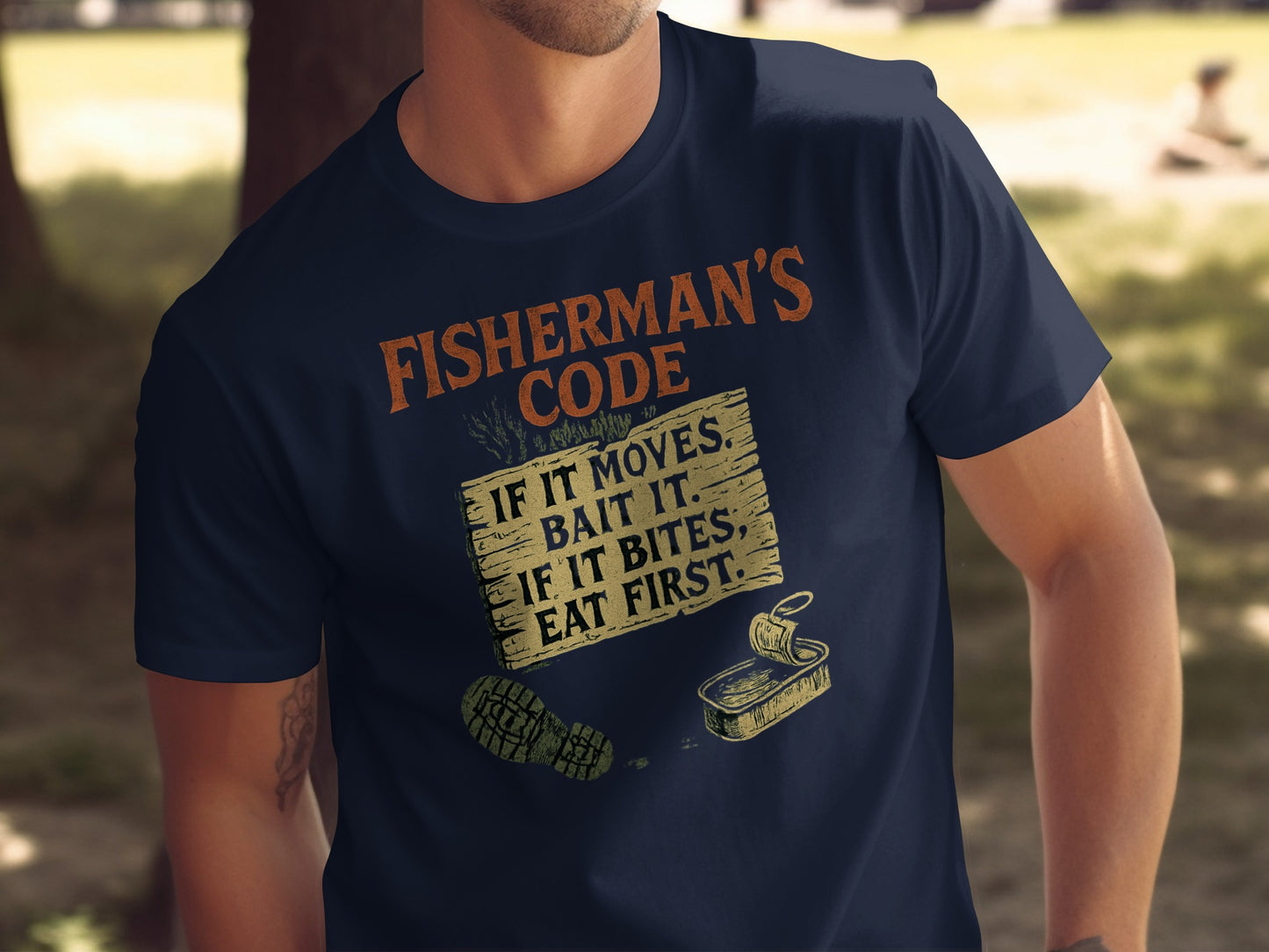 Fisherman's Code Funny Themed Shirt product type