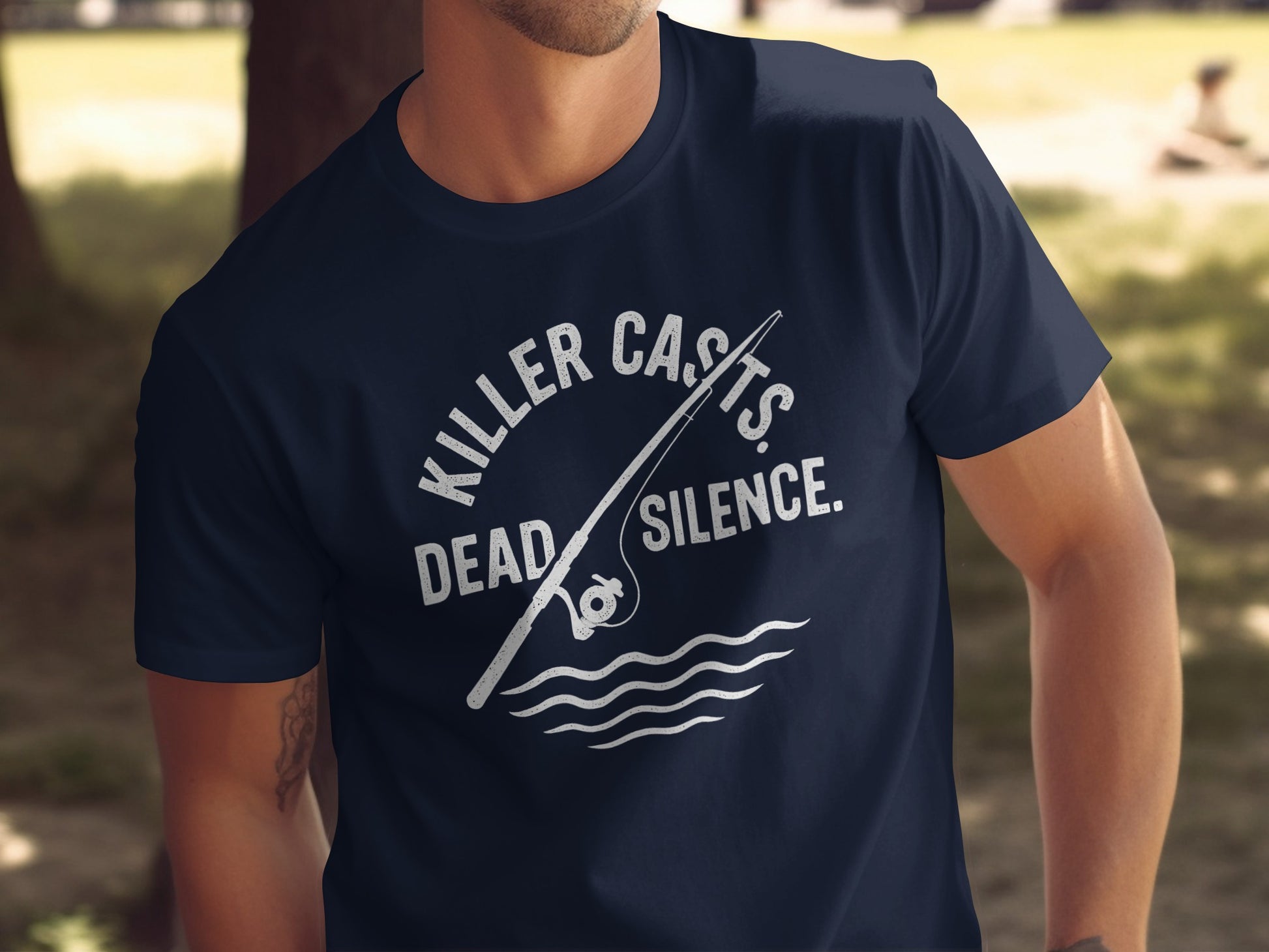 Killer Casts Dead Silence Graphic Tee Shirt product