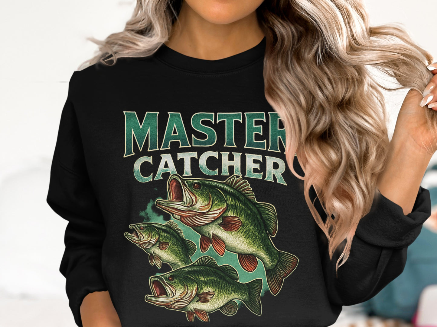 Master Catcher Graphic Design Sweatshirt product type