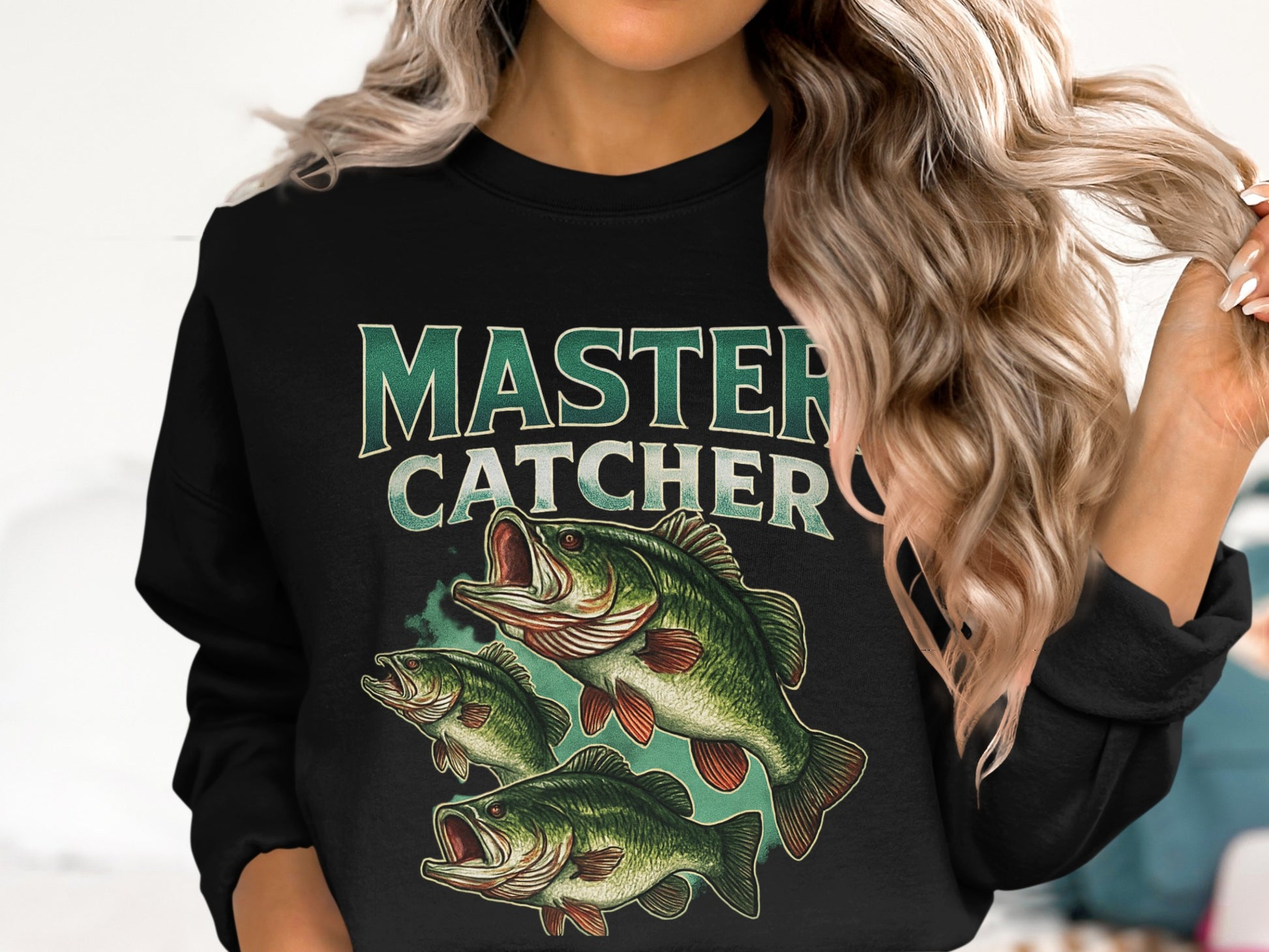 Master Catcher Graphic Design Sweatshirt product type