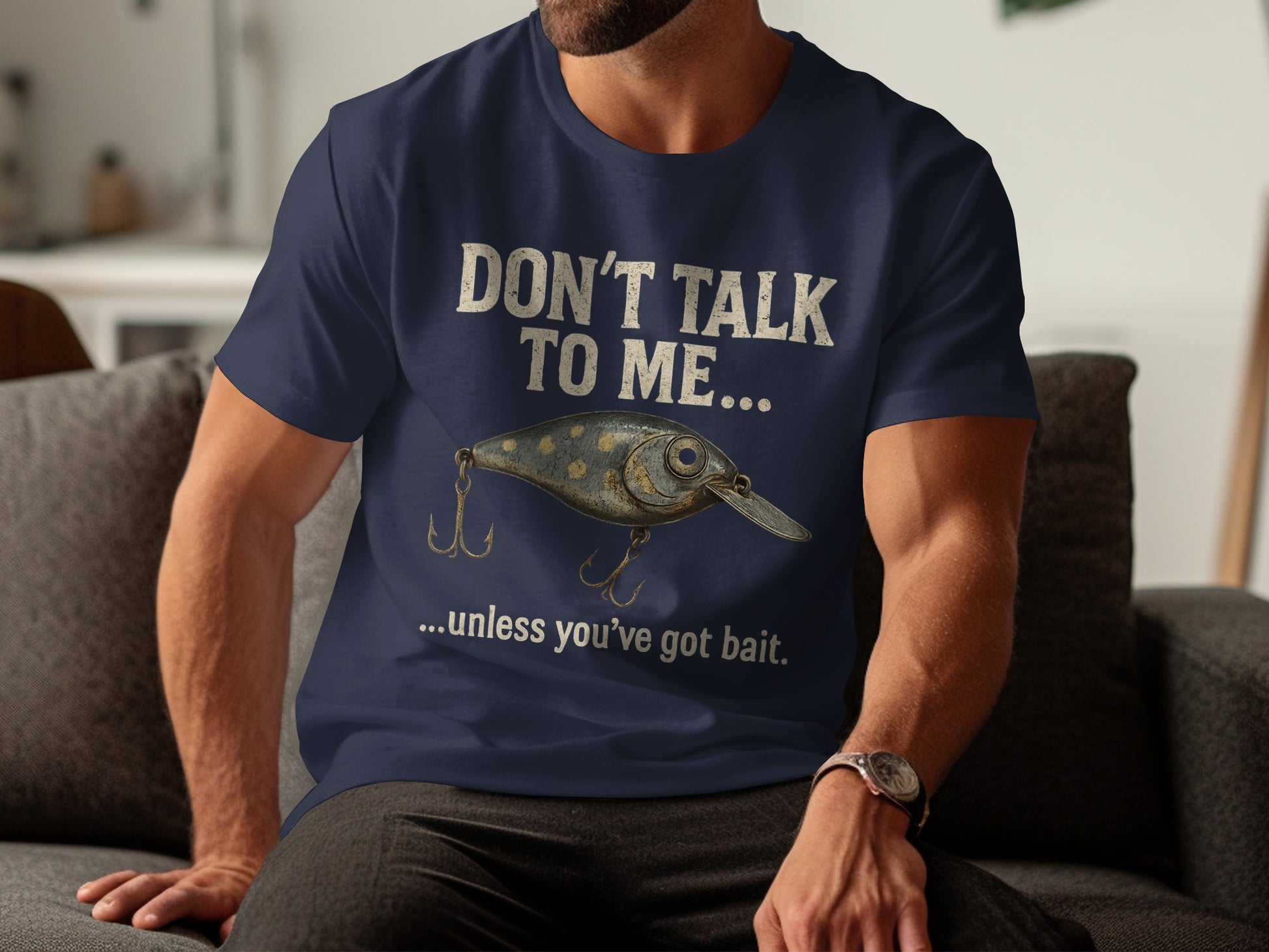 Don't Talk To Me Unless You Bait Graphic T-Shirt product type
