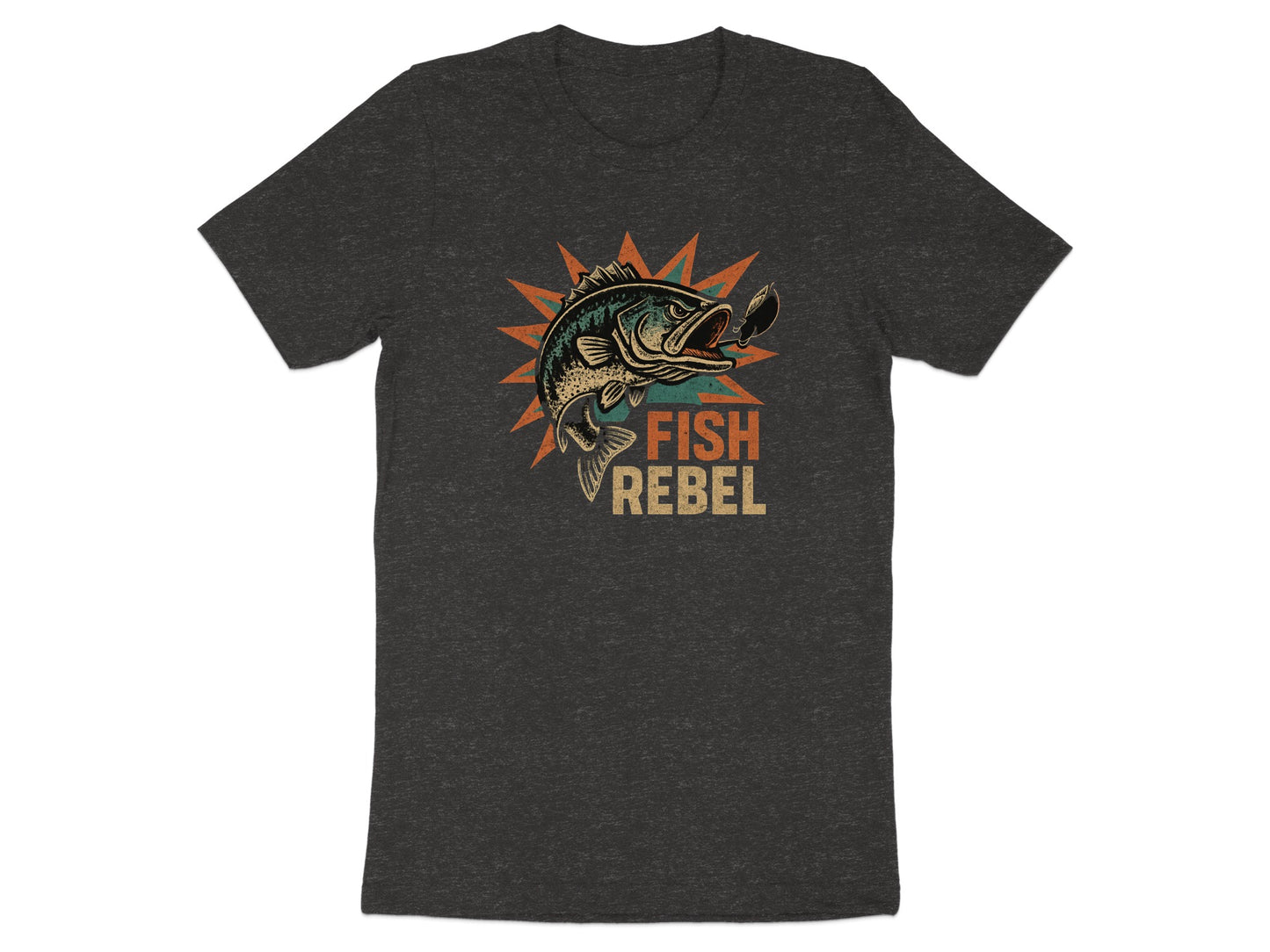 Fish Rebel Graphic Tee for Outdoor Enthusiasts product