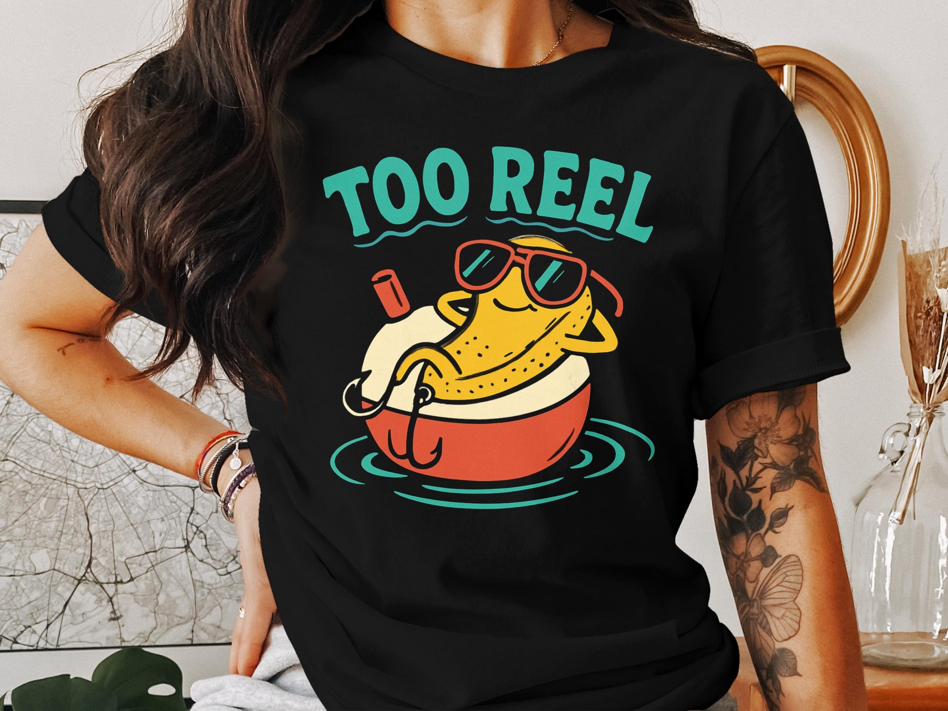 Too Reel Graphic Print Tee Leisure Wear product type