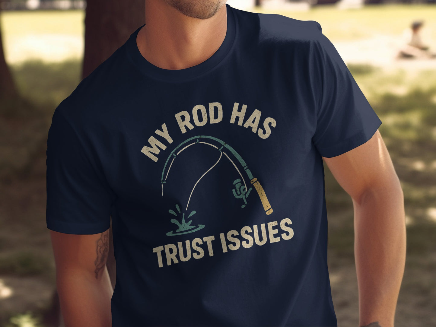 My Rod Has Trust Issues Graphic Tee product