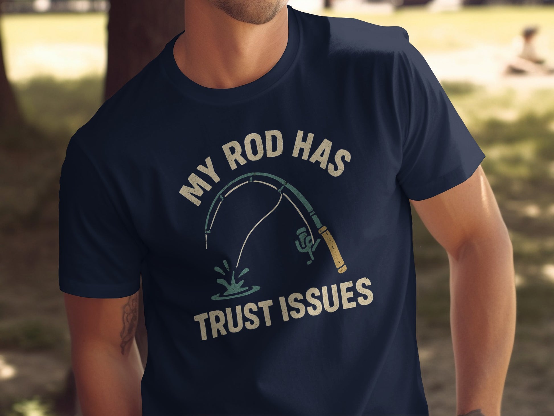 My Rod Has Trust Issues Graphic Tee product