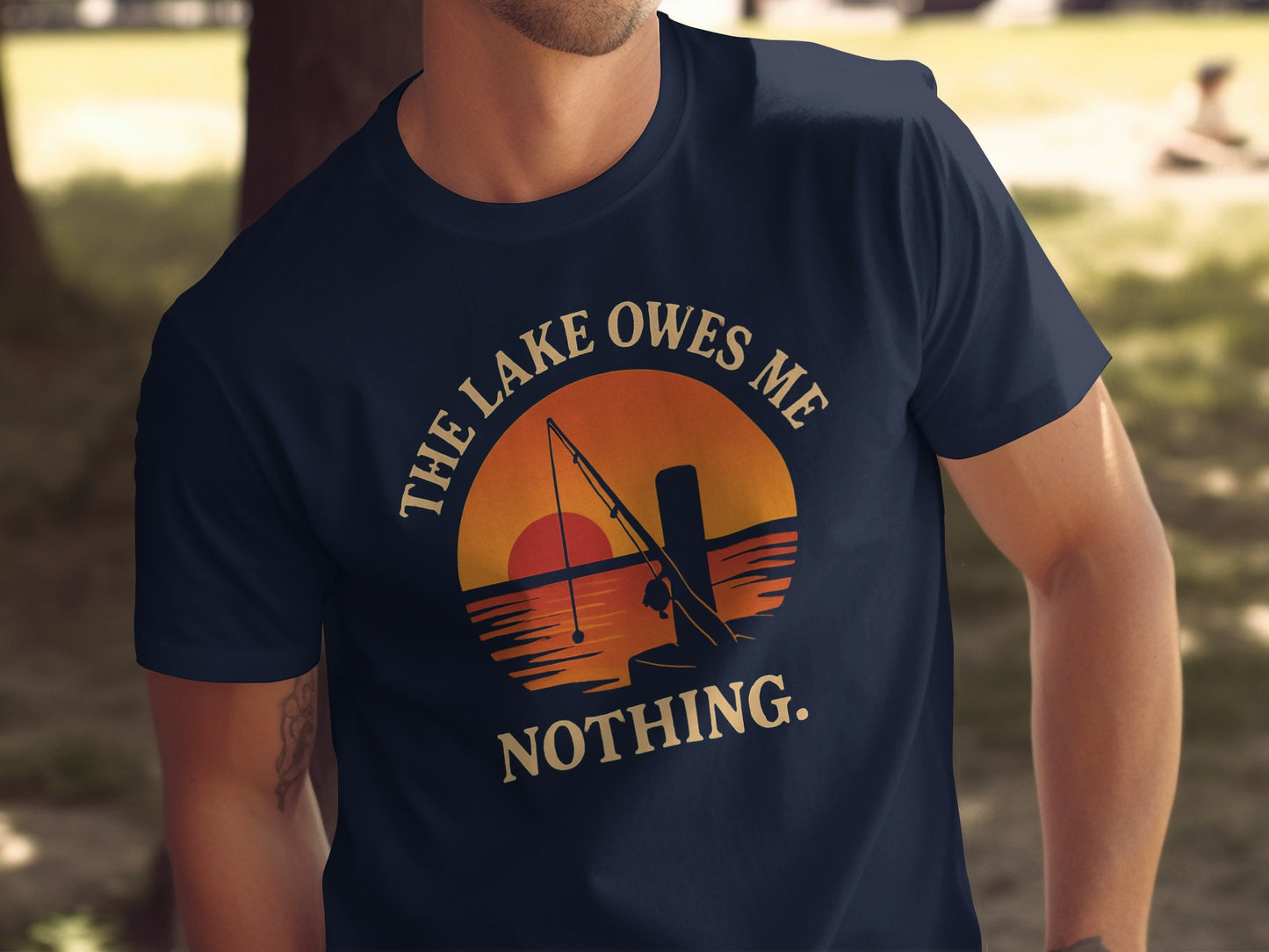 The Lake Owes Me Nothing Graphic T-Shirt product