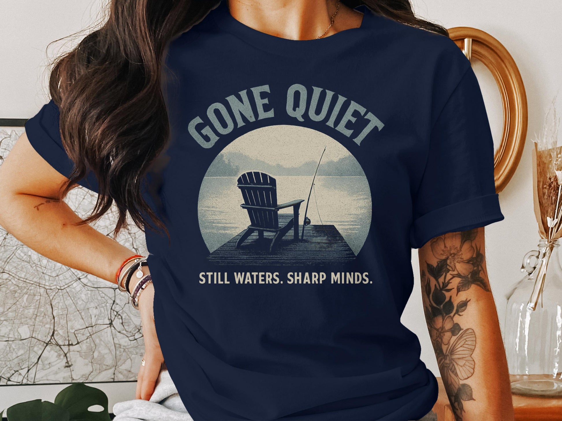 Gone Quiet Still Waters Sharp Minds T-shirt product