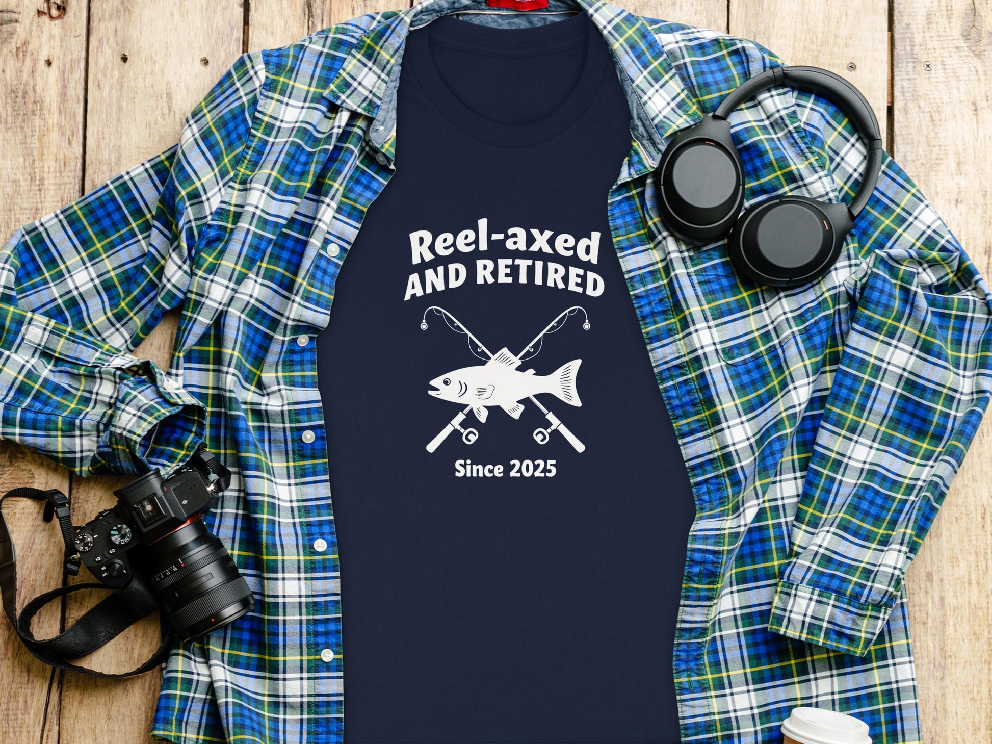 Reel-axed and Retired Since 2025 Shirt product type